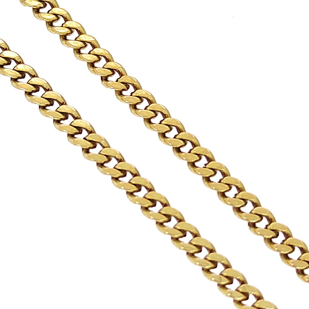 Halskette mit Anhänger - 18 kt Gelbgold #2.1