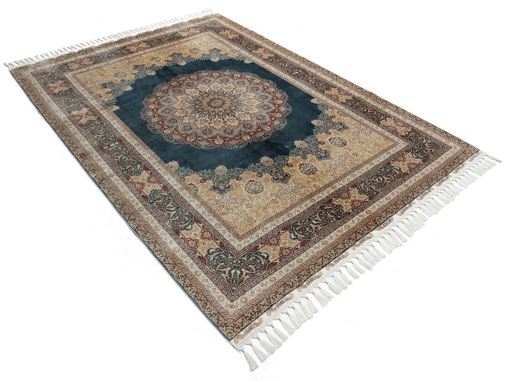 Alfombra Hereke original de China fina de seda pura sobre alfombra nueva de seda - Alfombra - 240 cm - 170 cm #1.2