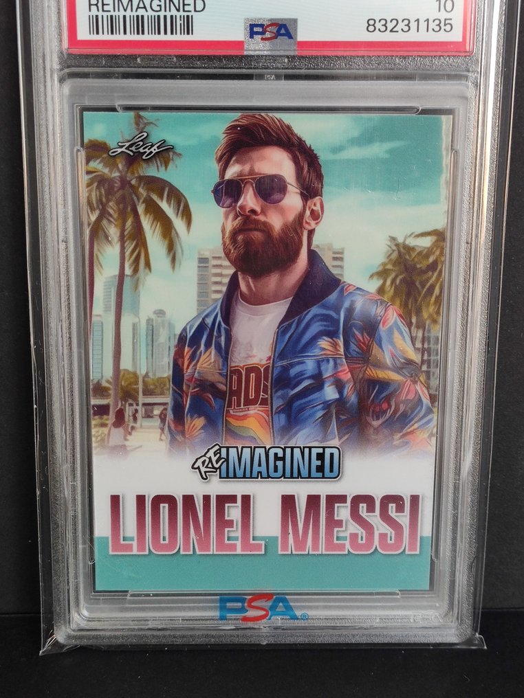 2023 - Leaf - Reimagined - Lionel Messi - Limited - PSA 10 - 1 Graded card #3.2