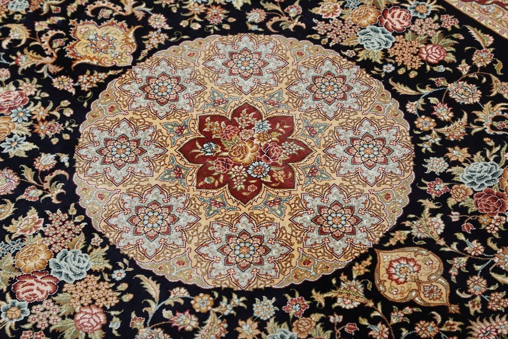 Original Feiner China Hereke Teppich  Reine Seide auf Seide Neuer Teppich - Teppich - 184 cm - 124 cm #2.1
