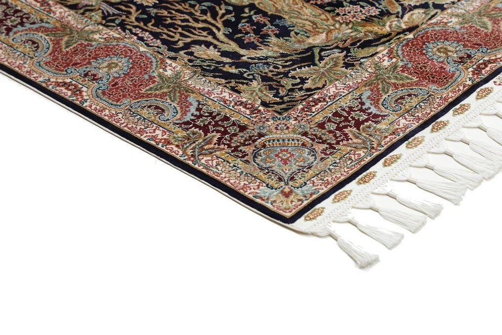 Origineel fijn China Hereke tapijt, pure zijde op zijde, nieuw tapijt - Tapijt - 124 cm - 78 cm #1.3