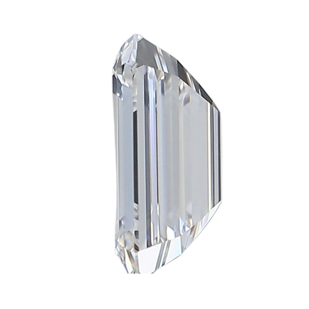 1 pcs Diamond - 0.70 ct - Emerald - D (colourless) - IF (flawless) #1.2