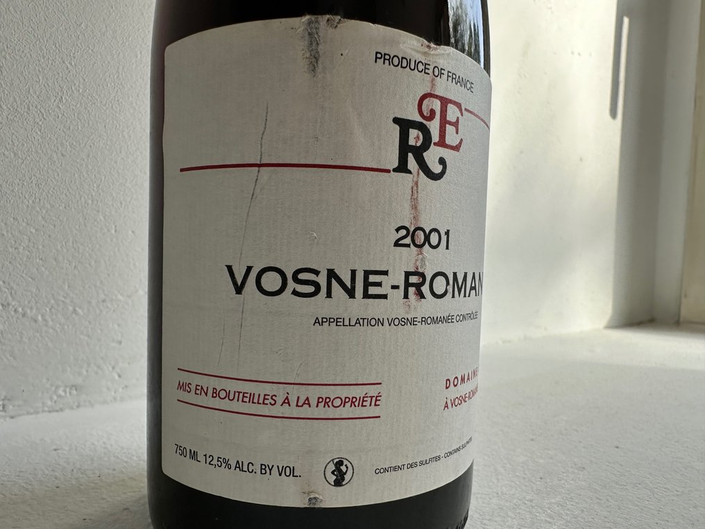 2001 Domaine Rene Engel - Vosne-Romanée - 1 Flaske (0,75L) #1.2