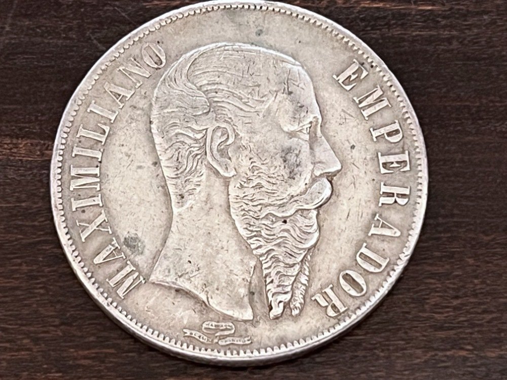 Messico. Maximiliano (1864-1867). 1 Peso 1866 #1.2