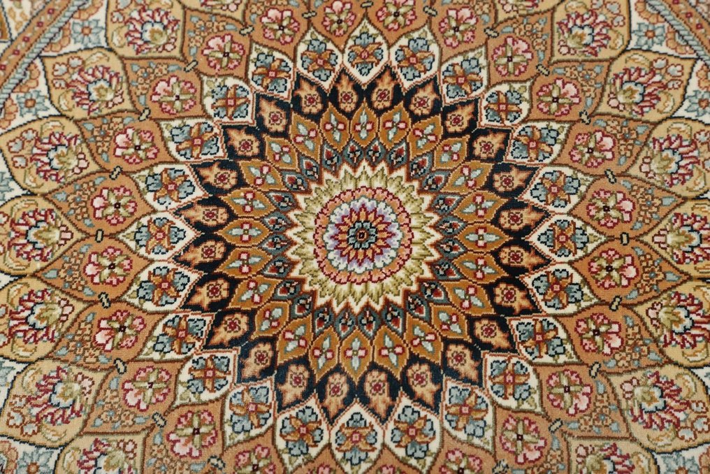 原创精美中国 Hereke 地毯 真丝新地毯上的纯丝 - 地毯 - 181 cm - 124 cm #3.1