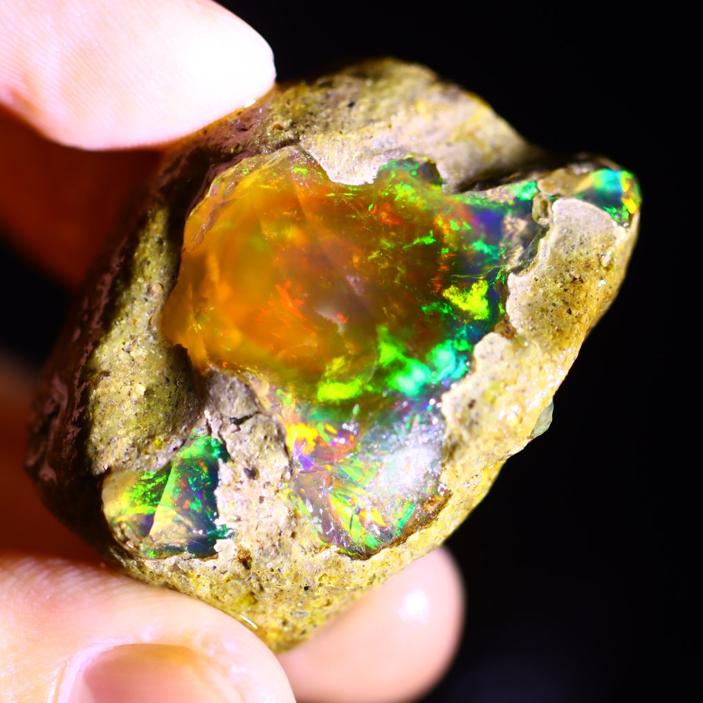 93 ct - Big Crystal Opal - Karkea- 18.6 g #1.2