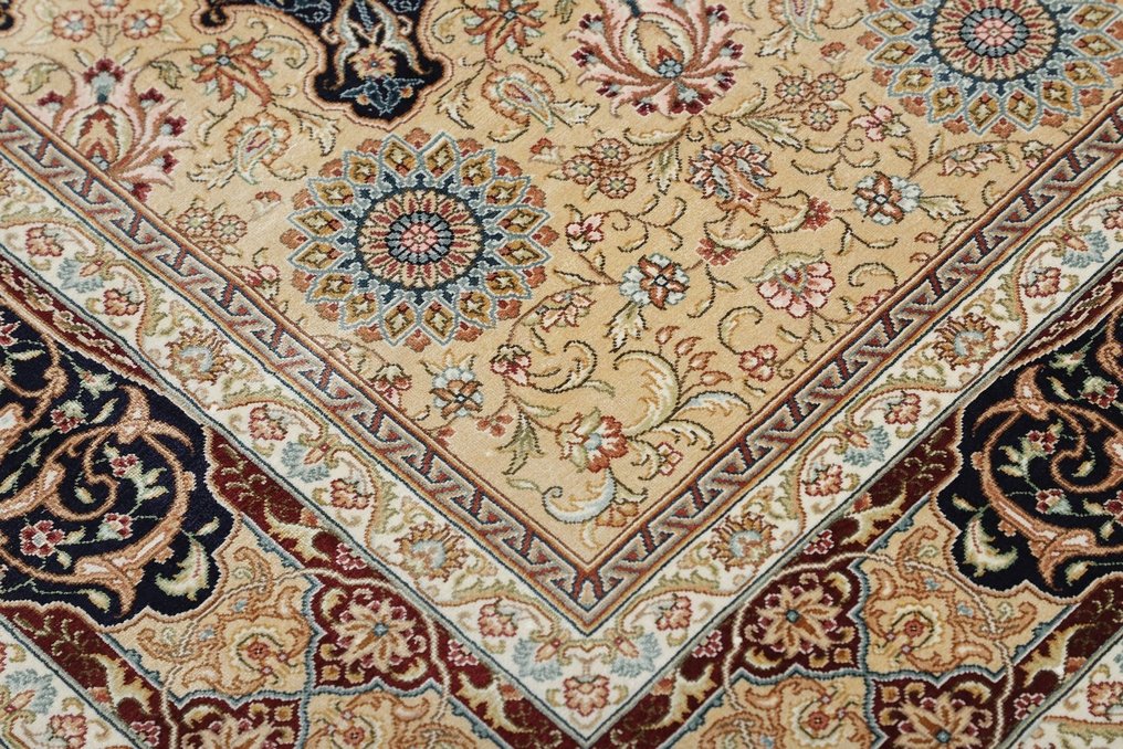 Alfombra Hereke original de China fina de seda pura sobre alfombra nueva de seda - Alfombra - 244 cm - 167 cm #2.1