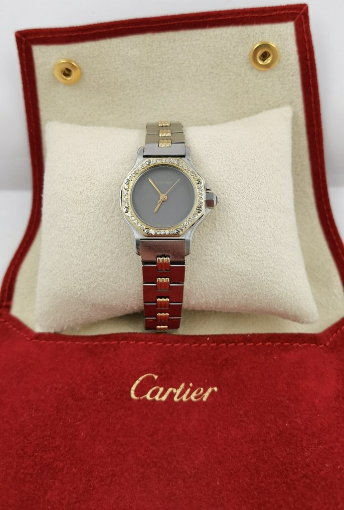 Cartier - Santos Octagon - Ref. 0907 - Kobieta - 1980-1989 #1.2