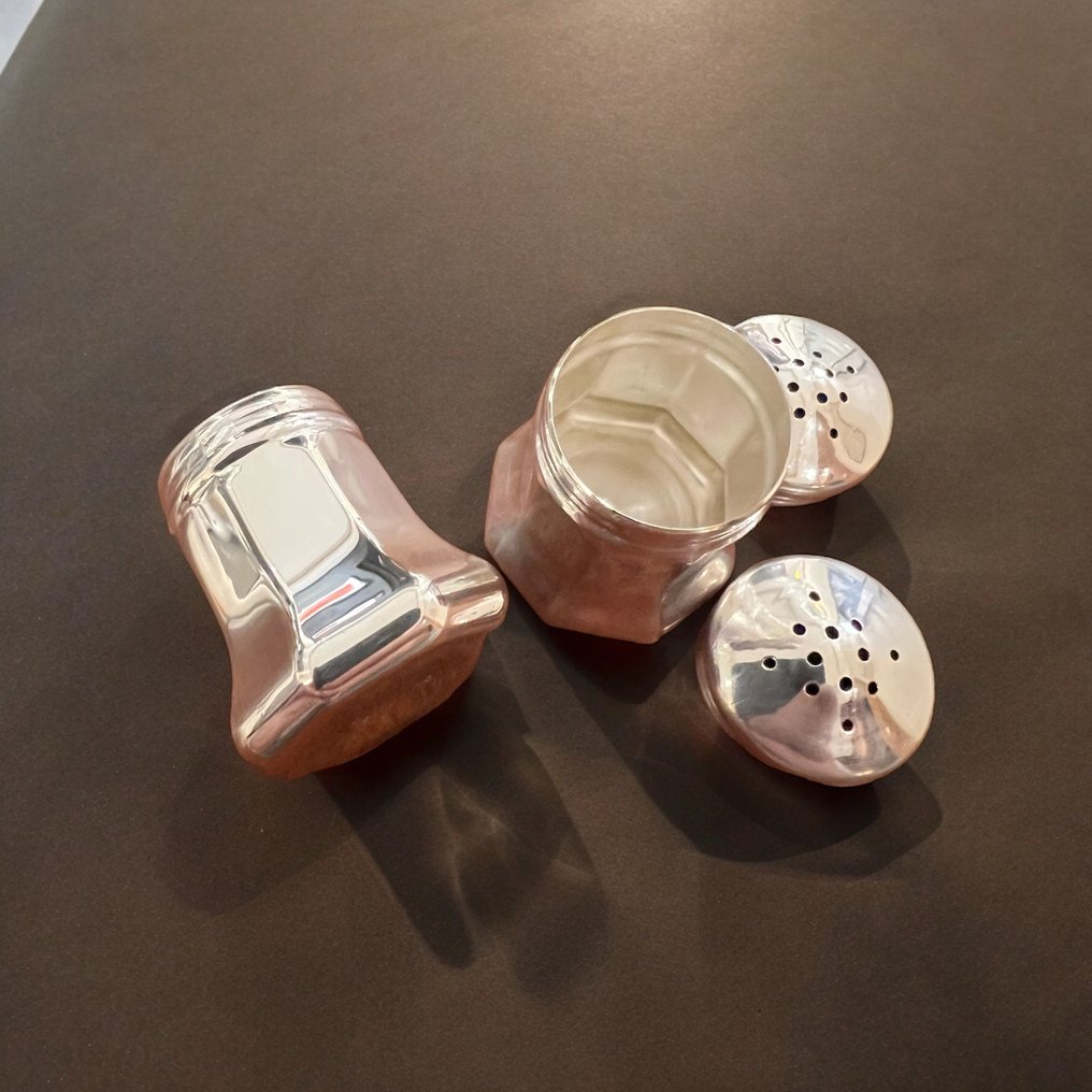 Cartier - 盐和胡椒瓶 - .900 银 #3.2