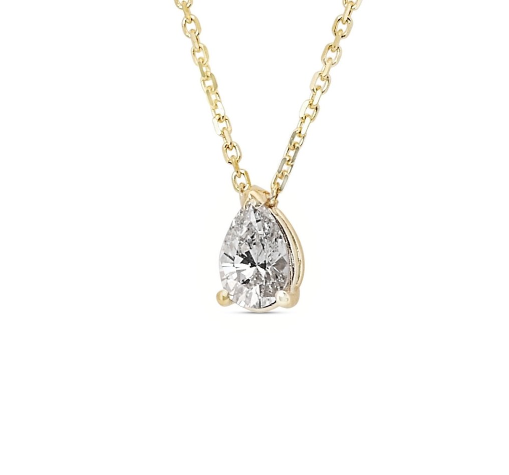 - 0.76 Total Carat Weight -  - Necklace - 18 kt. Yellow gold -  0.76 tw. Diamond  (Natural) #2.1