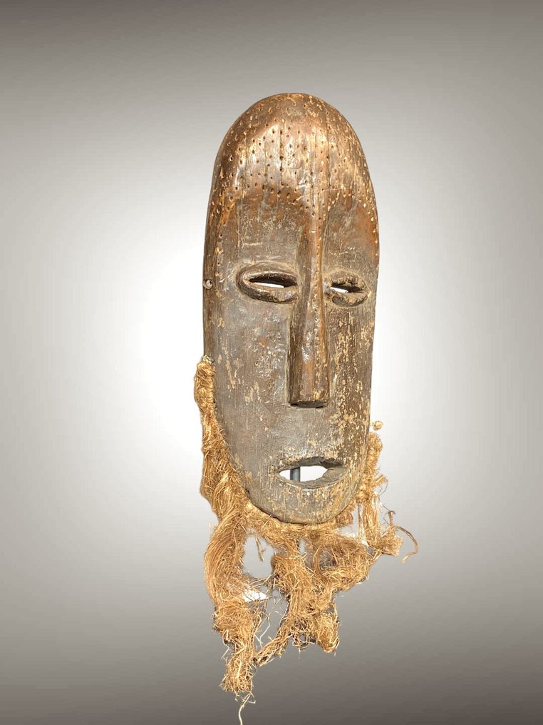 Exceptional Kumu Mask - komo or kumu - kumu - DR Congo  (No Reserve Price) #2.1
