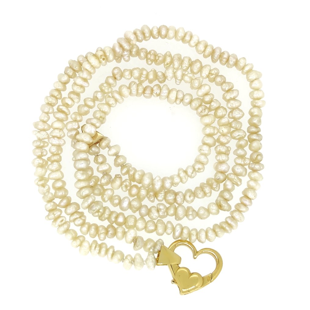 Necklace - 18 kt. Yellow gold Pearl #1.1