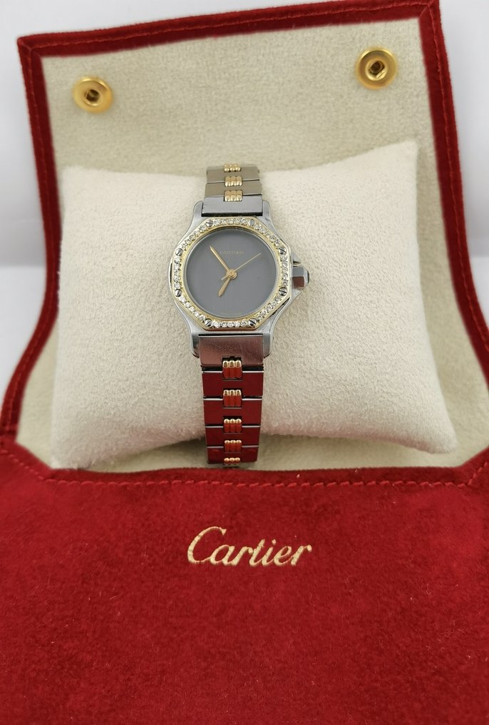 Cartier - Santos Octagon - Ref. 0907 - Kobieta - 1980-1989 #2.1