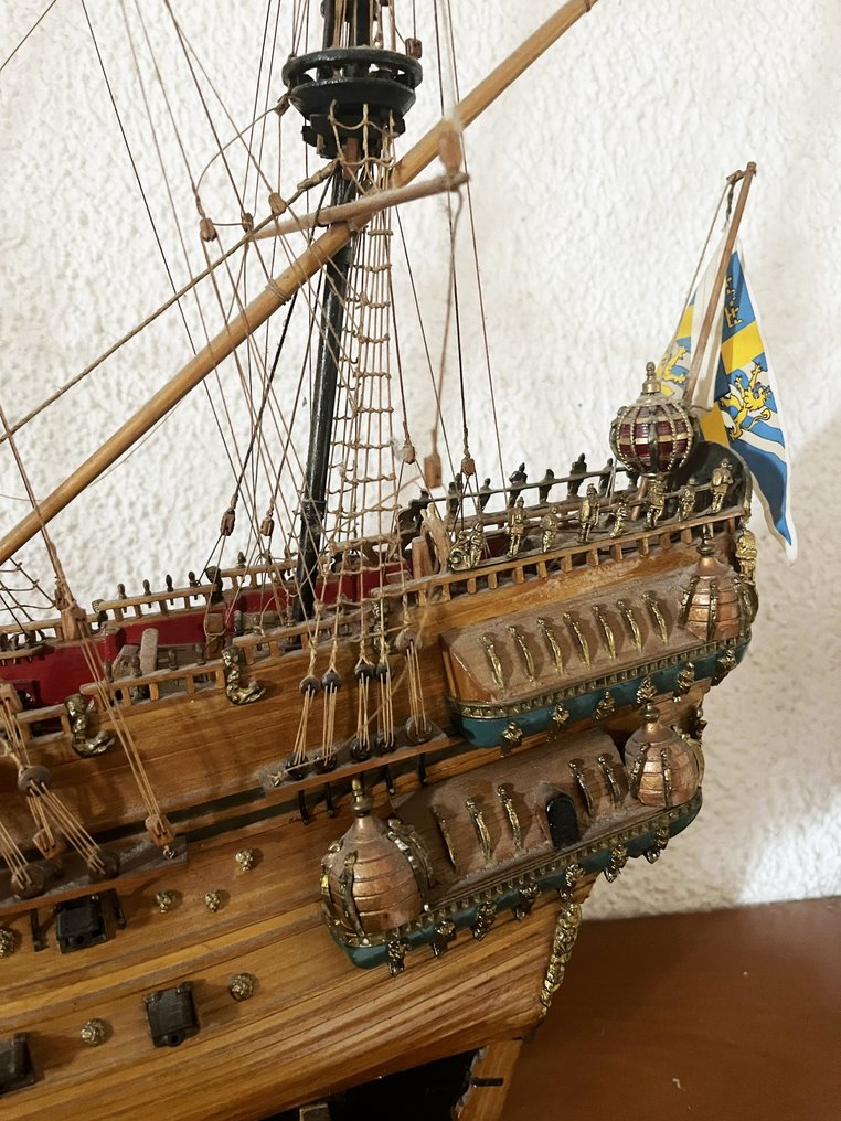 Modellino di nave - Modello in Legno Nave Wasa Vascello Svedese #2.1