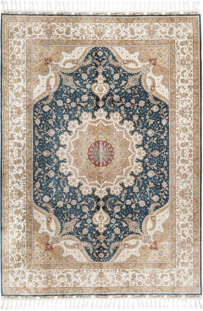 Original Fine China Hereke Carpet Pure Silk on Silk New Carpet - Carpet - 250 cm - 169 cm #1.1