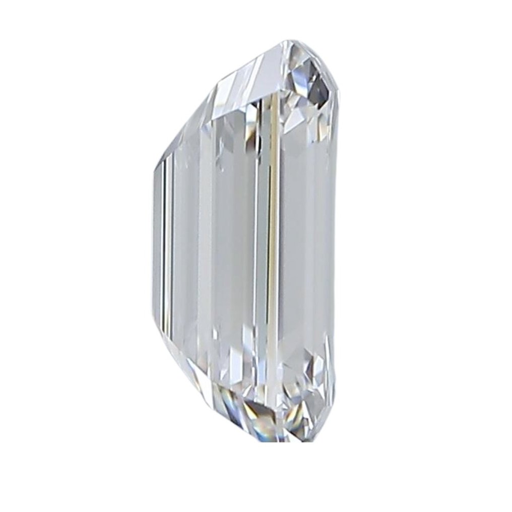 1 pcs Diamond - 0.70 ct - Emerald - D (colourless) - IF (flawless) #3.1
