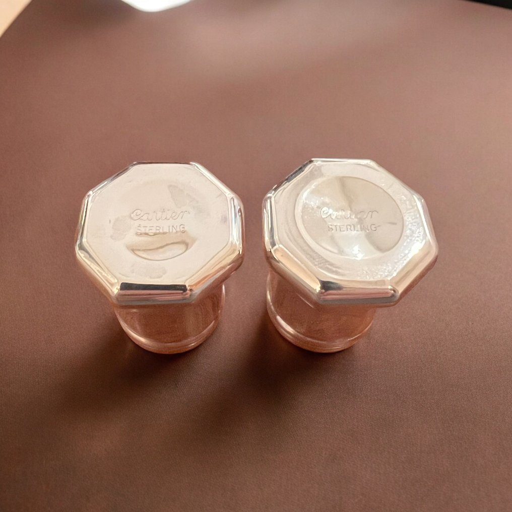 Cartier - 盐和胡椒瓶 - .900 银 #4.3