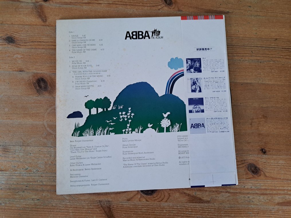 ABBA - The Album (first Japanese Pressing) - LP-levy - 1st Pressing - 1977 #2.3