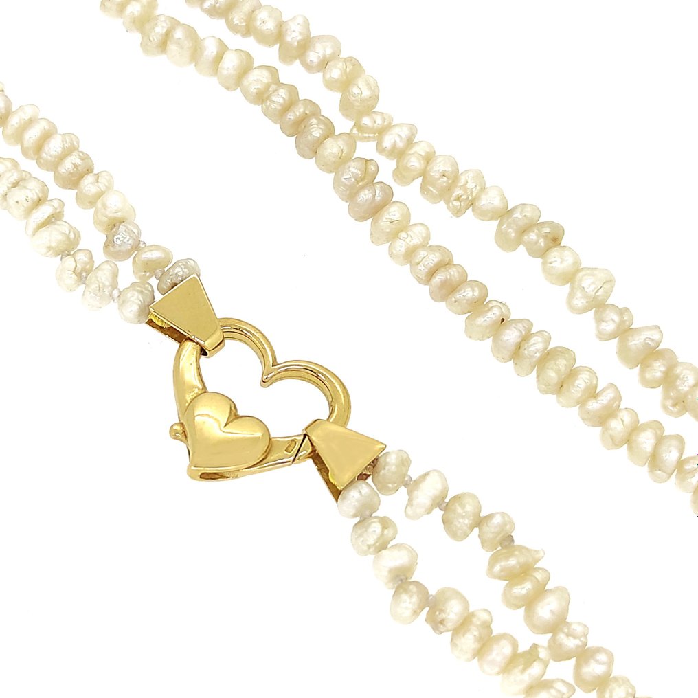 Necklace - 18 kt. Yellow gold Pearl #1.2