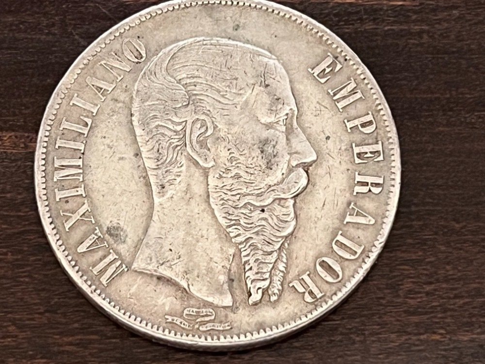 Messico. Maximiliano (1864-1867). 1 Peso 1866 #1.3