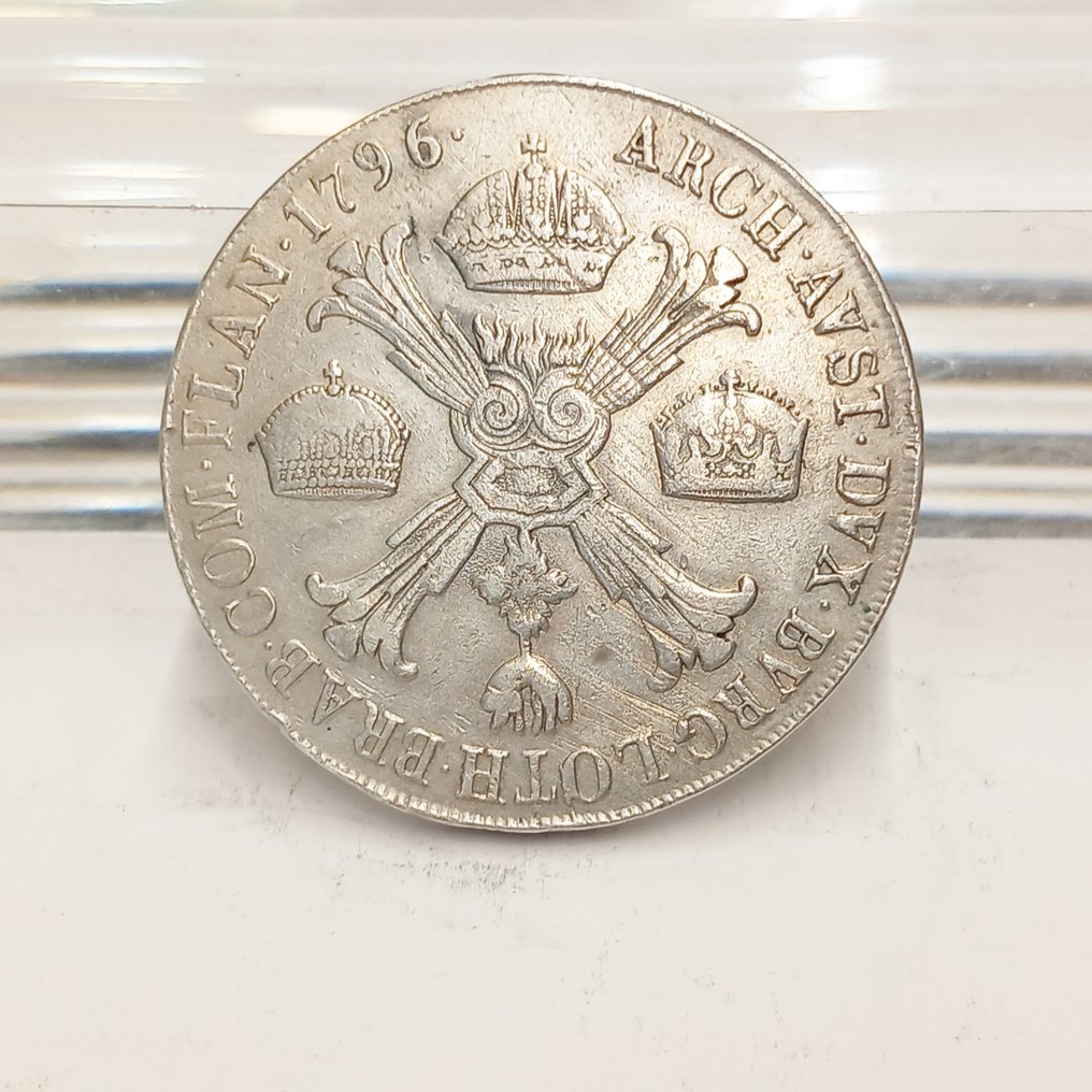Austria, Italy. Franz II. 1  Kronenthaler 1796 M (Mailand) #2.1
