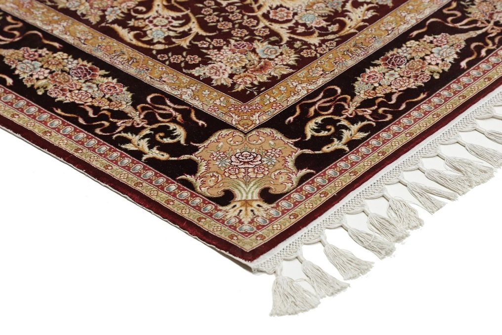 Alkuperäinen Fine China Hereke -matto Pure Silk silkillä Uusi matto - Matto - 209 cm - 139 cm #1.3