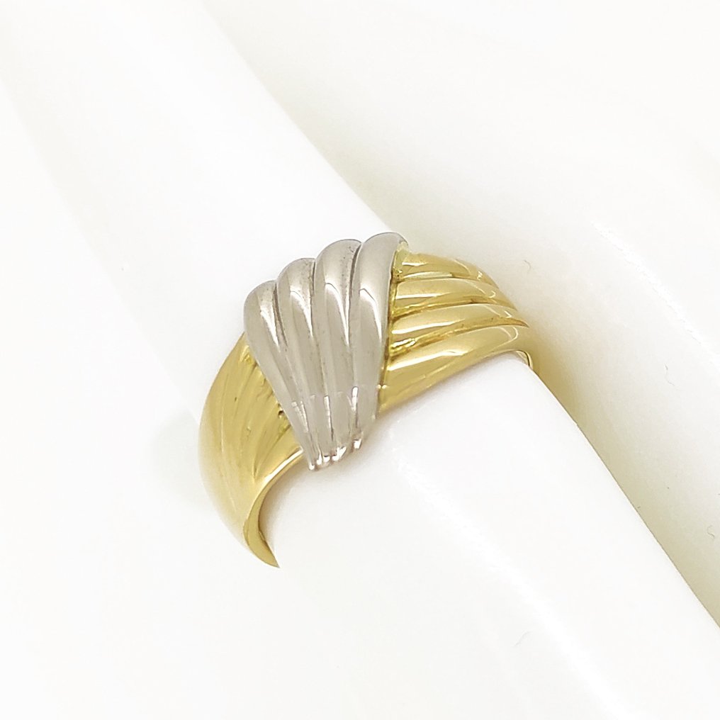 Ring - 18 kt. White gold, Yellow gold  #2.1