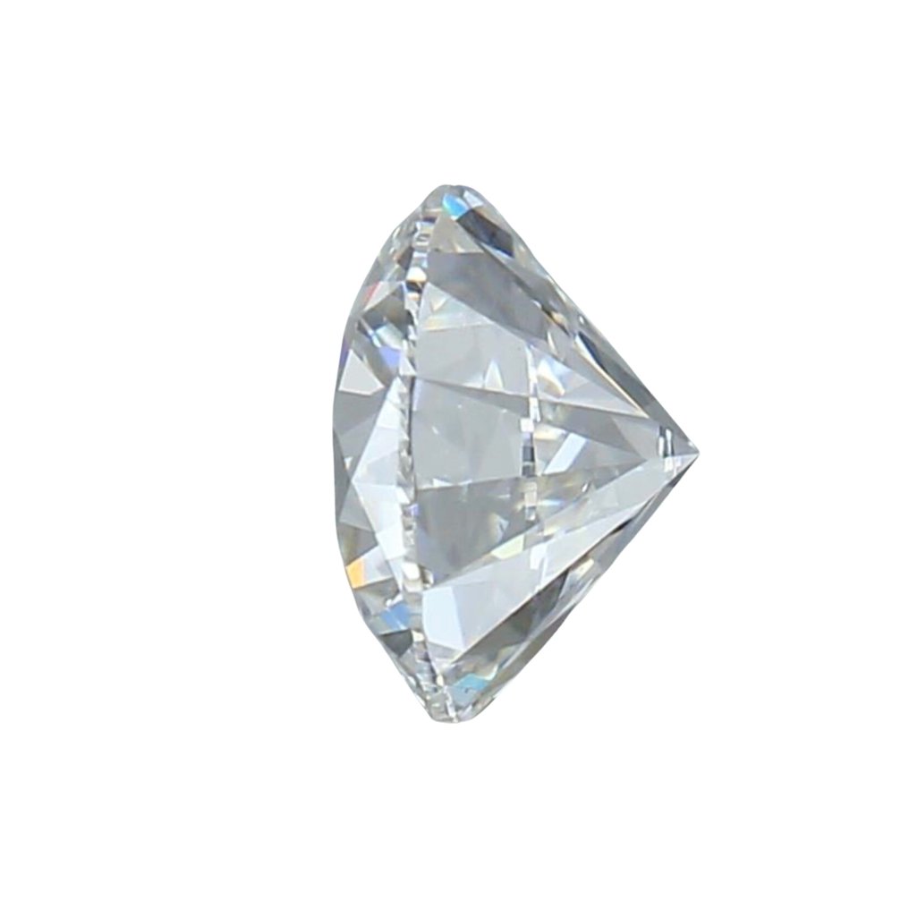 1 pcs Diament - 0.57 ct - brylantowy, okrągły - F - VS1 (z bardzo nieznacznymi inkluzjami) #3.1