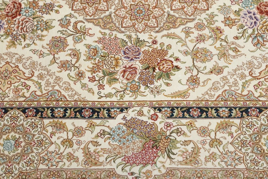 Oryginalny dywanik Hereke Fine China z czystego jedwabiu na jedwabnym nowym dywaniku - Dywan - 181 cm - 123 cm #3.2