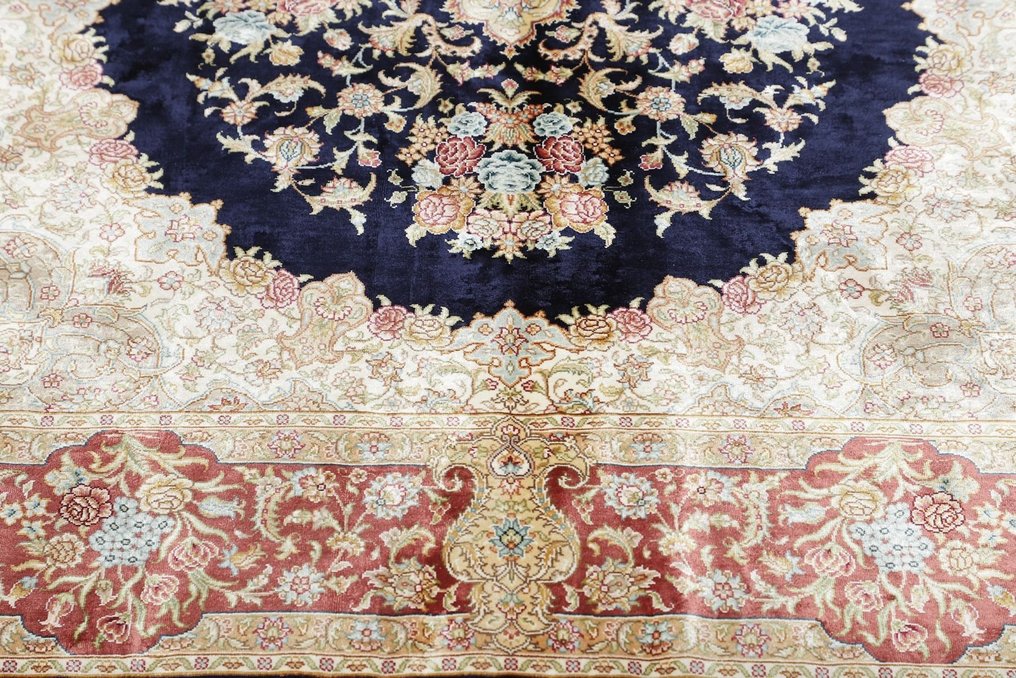 Original Feiner China Hereke Teppich  Reine Seide auf Seide Neuer Teppich - Teppich - 184 cm - 124 cm #3.1