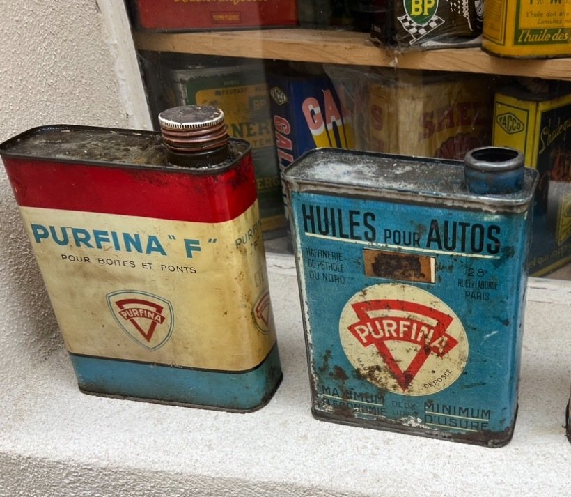 purfina - Lattina per l’olio (2) - vendesi rara tanica olio da 2 litri e ricerca purfina anno 1950 -  #2.1