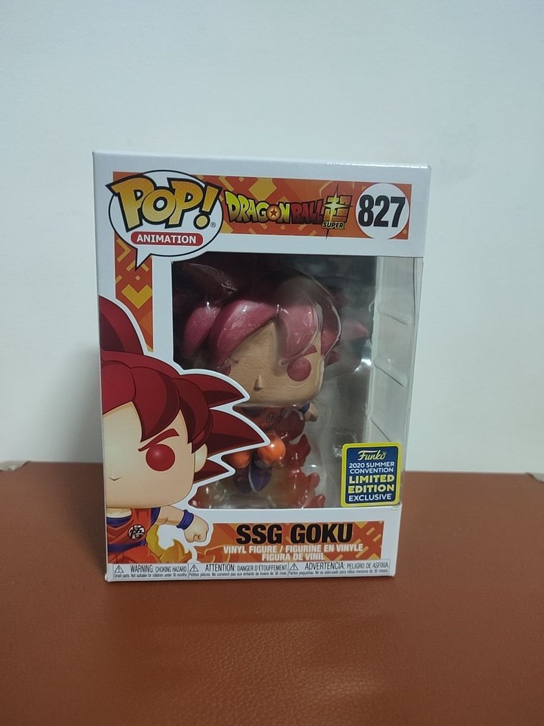 Figur - Funko Pop! SSG Goku #827 - Vinyl #1.1