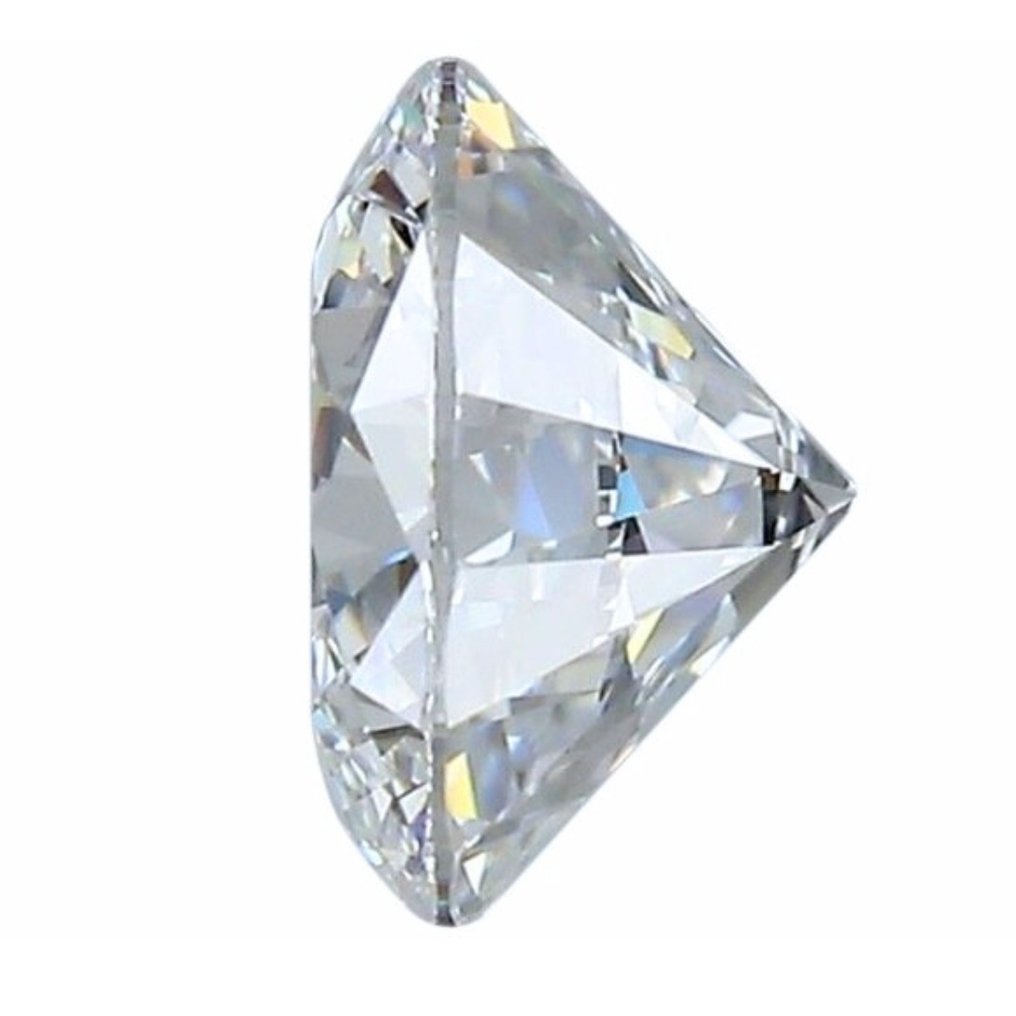 1 pcs Diamond  (Natural)  - 1.00 ct - Round - D (colourless) - IF - International Gemological Institute (IGI) #3.1