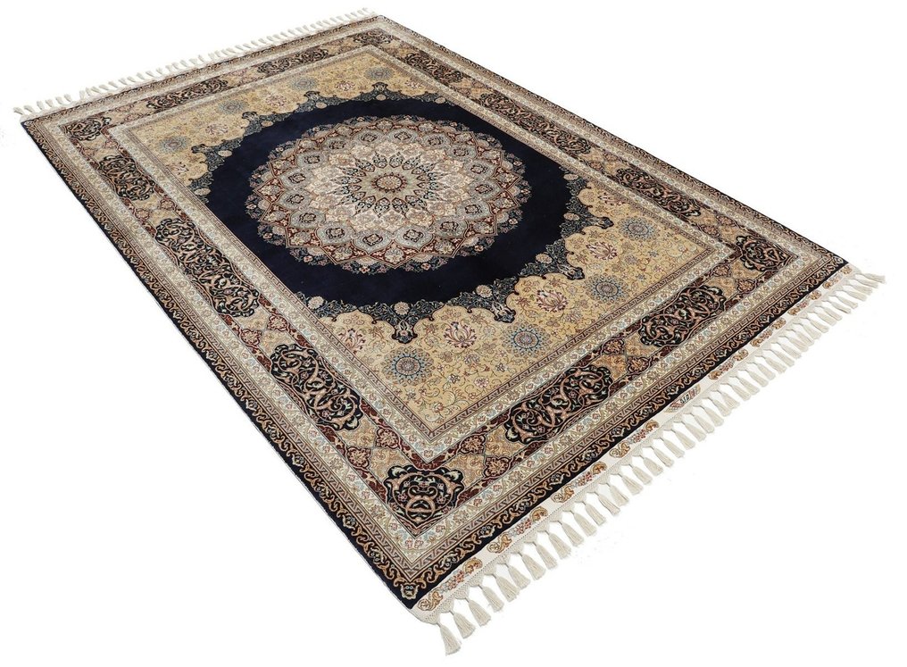 Alfombra Hereke original de China fina de seda pura sobre alfombra nueva de seda - Alfombra - 244 cm - 167 cm #1.2