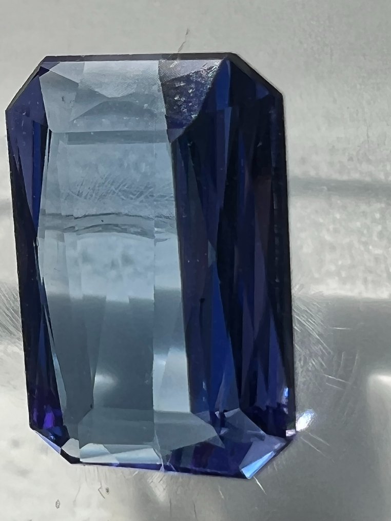 Blau, Violett Tansanit  - 1.18 ct - Antwerp Laboratory for Gemstone Testing (ALGT) - Violetish Blue  #3.2