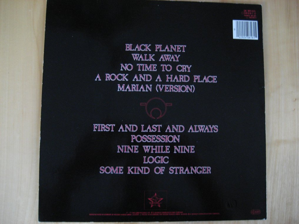 Sisters of mercy, The Sisterhood - First and last and always, Gift - Diverse Titel - Vinylschallplatte - 1985 #2.2
