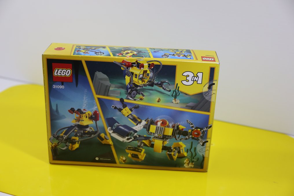 Lego - Creator 3in1, City - 31090 - 31122 - 31128 - 60264 - LEGO Bundle Acquatico #3.2
