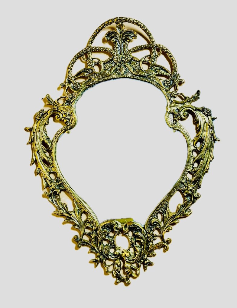 Rahmen- Füllhornspiegel  - Bronze #1.1