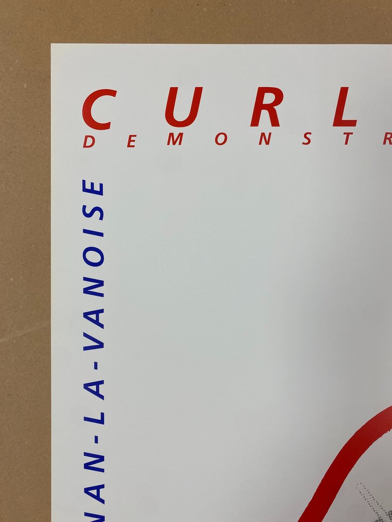 Anonymous - Albertville 92 - Curling Demonstration - XVI Jeux Olympiques d'hiver - 1990s #4.3