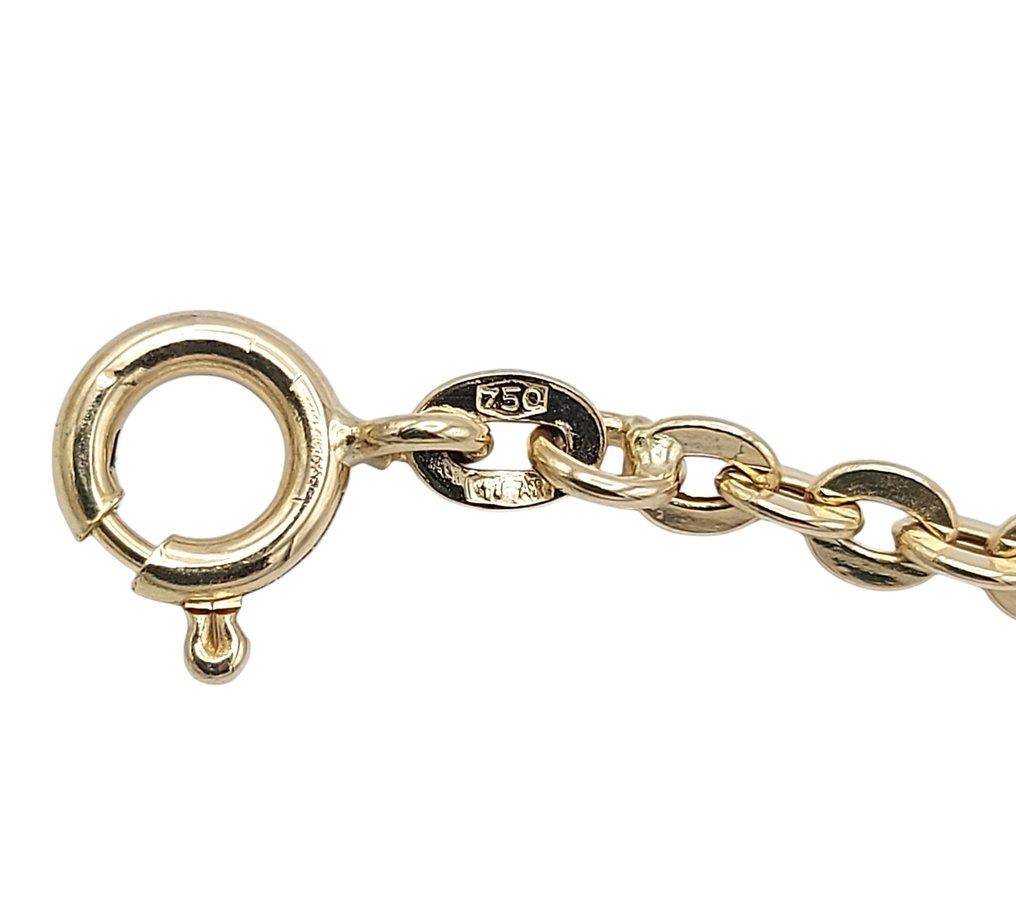 Halskæde - 18 kraat Gulguld #1.0