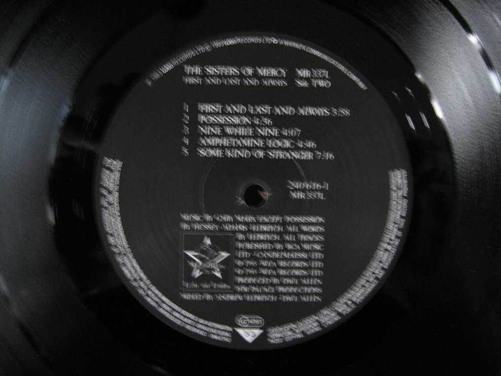 Sisters of mercy, The Sisterhood - First and last and always, Gift - Diverse Titel - Vinylschallplatte - 1985 #3.1