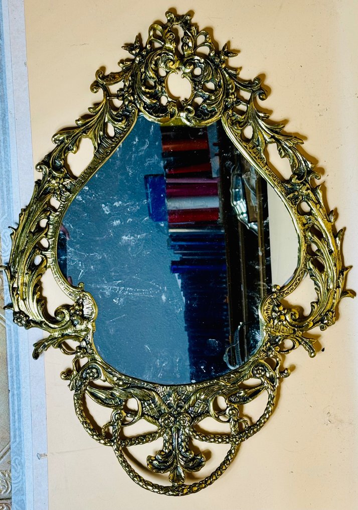 框架- 聚宝盆镜子  - 黄铜色 #2.1