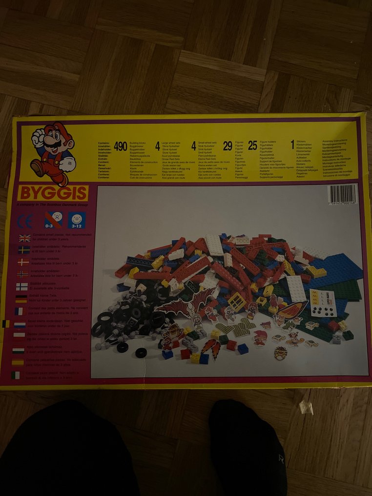 Puzzle - Byggis - Super Mario Bros. playset - Plastik #2.1