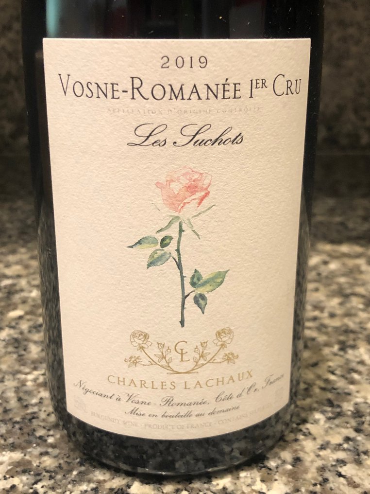 2019 Vosne-Romanée "Les Suchots" Charles Lachaux - Bourgogne 1er Cru - 1 Fles (0,75 liter) #1.2