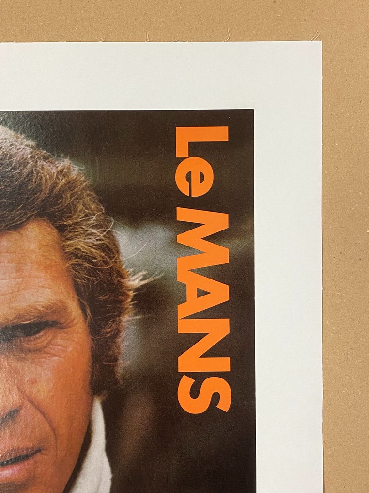 Anonymous - LE MANS - Steve McQueen (linen backed on canvas) - 1970-tallet #4.3
