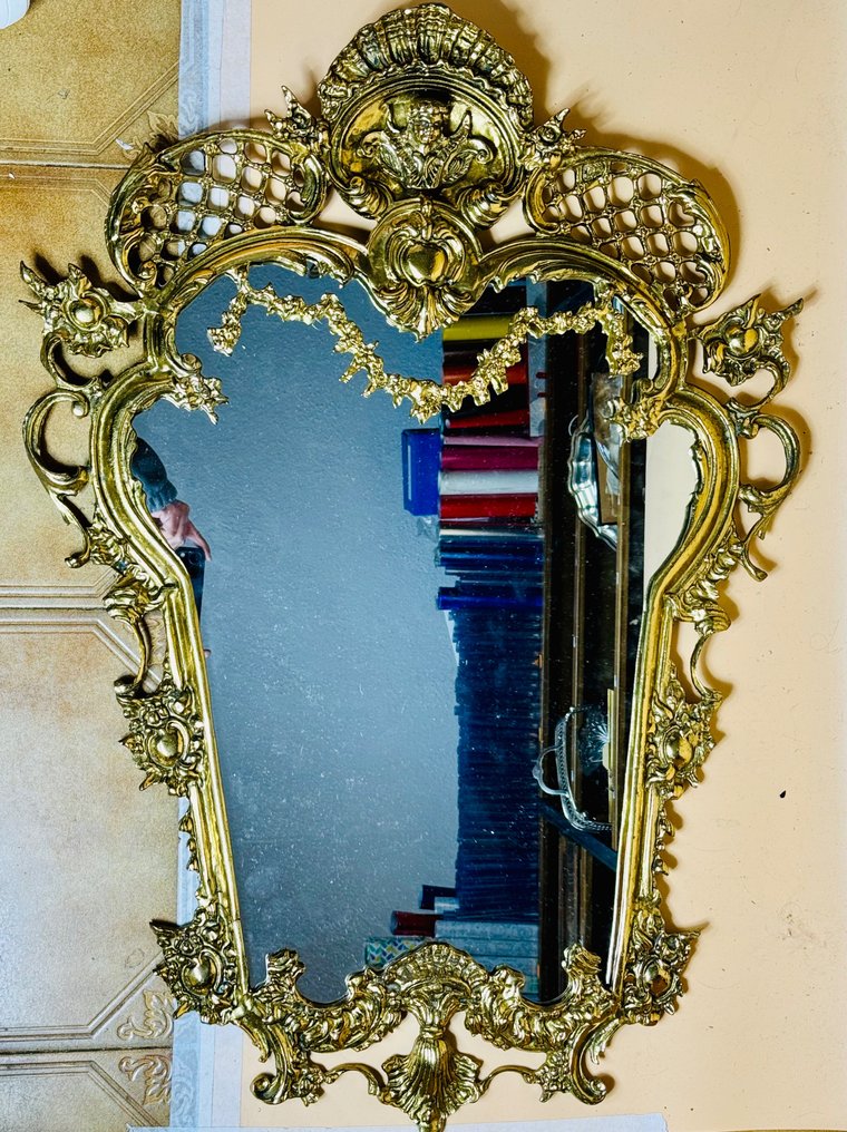Cadre- Miroir corne d'abondance mythologique  -  #3.1