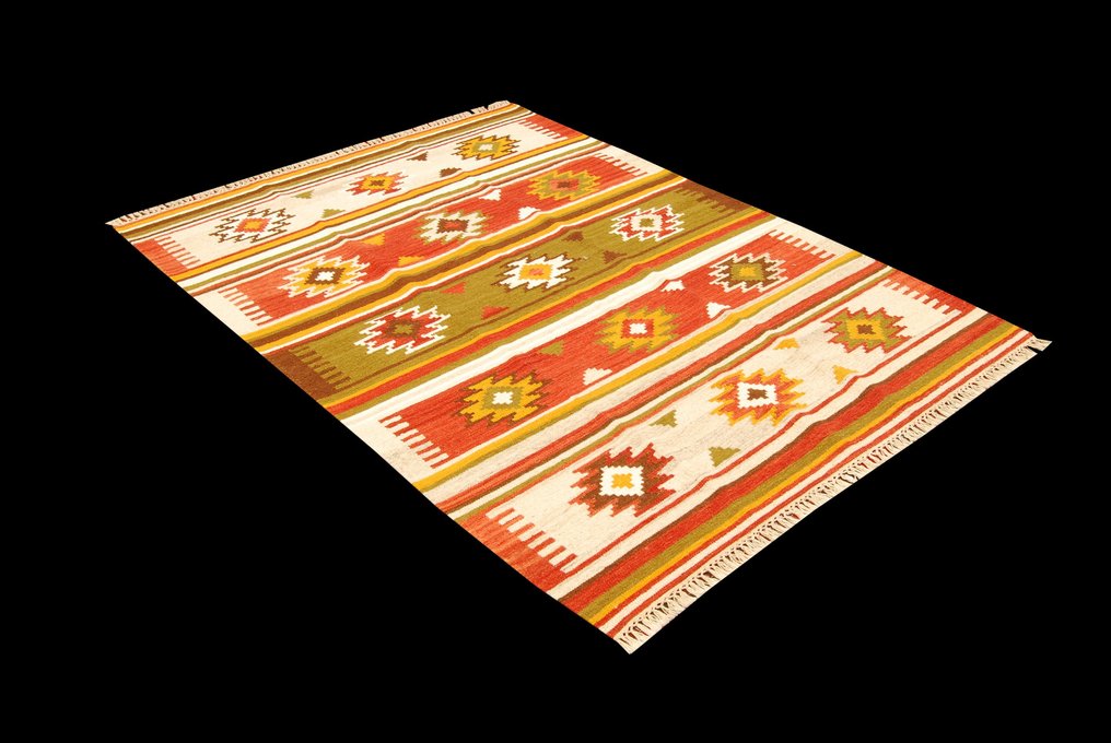 美麗諾泰姬陵基利姆 - 花毯 - 140 cm - 200 cm #2.2