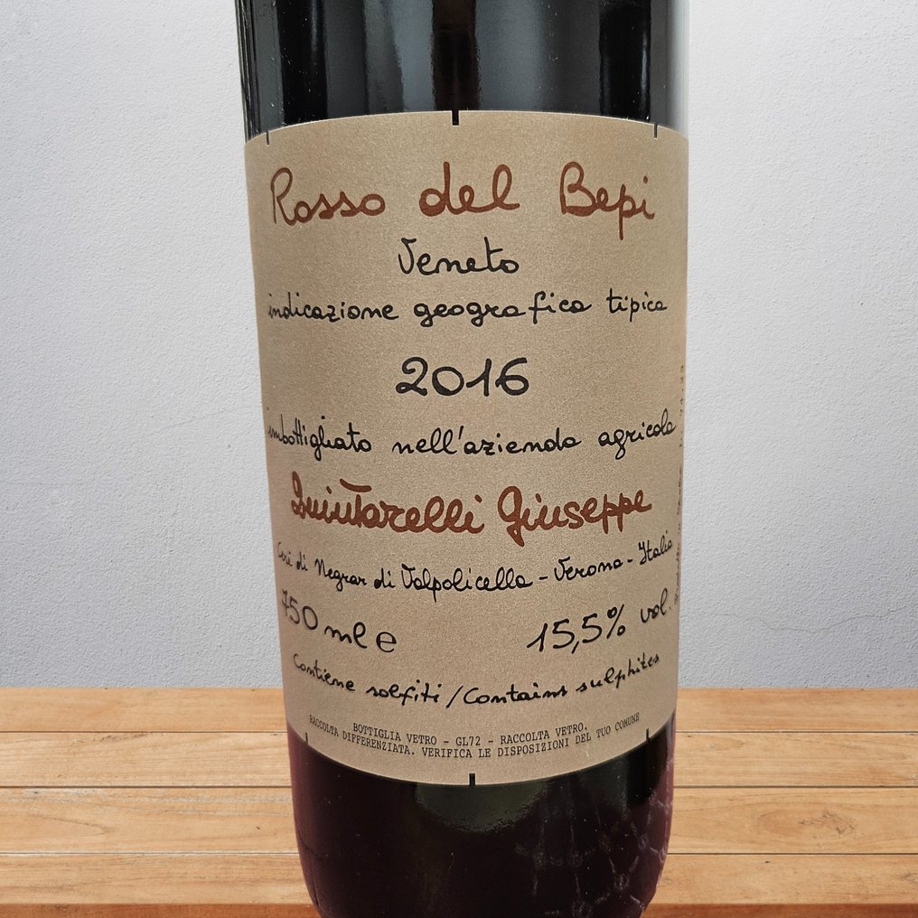 2016 Quintarelli, Rosso del Bepi - Veneto - 1 Bottle (0.75L) #1.0