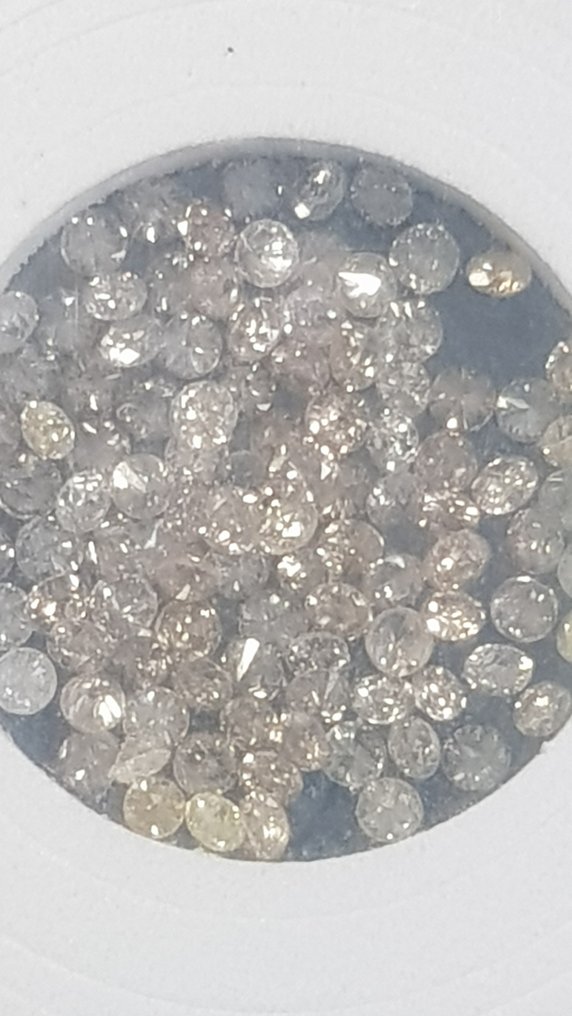 104 pcs Diamante  - 2.01 ct - I2, VVS2 #1.2