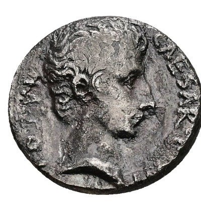 Roman Empire. Augustus (27 BC-AD 14). Denarius RARE - AEGVPTO CAPTA! #1.2